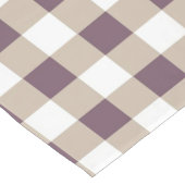 Plum Buffalo Plaid Holiday Korte Tafelloper (Hoek)