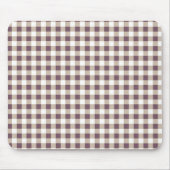 Plum Buffalo Plaid Muismat voor Feestdagen (Voorkant)