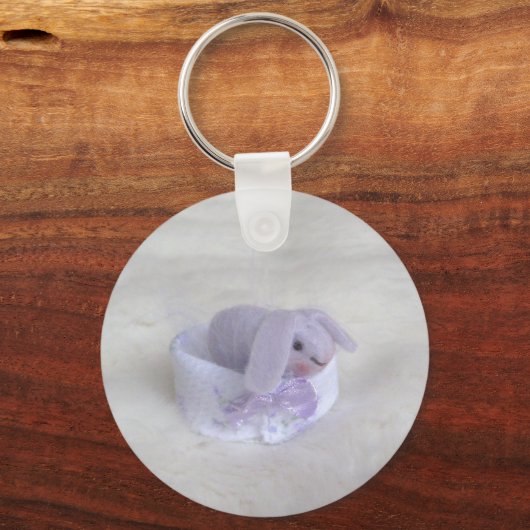 Plum Bunny Sleutelhanger (Voorkant)