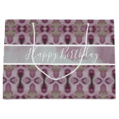 Plum Burgundy Groot Cadeauzakje (Voorkant)