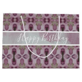 Plum Burgundy Groot Cadeauzakje (Achterkant)