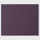 Plum Burlap Texture Cadeaupapier (Vlak)
