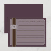 Plum Classic Harvest Recept Kaarten (Voorkant / Achterkant)