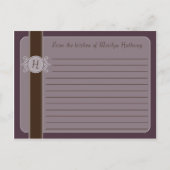 Plum Classic Harvest Recept Kaarten (Voorkant)