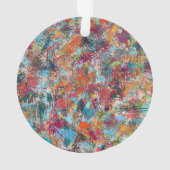 Plum Crazy Acryl Ornament (achterkant)