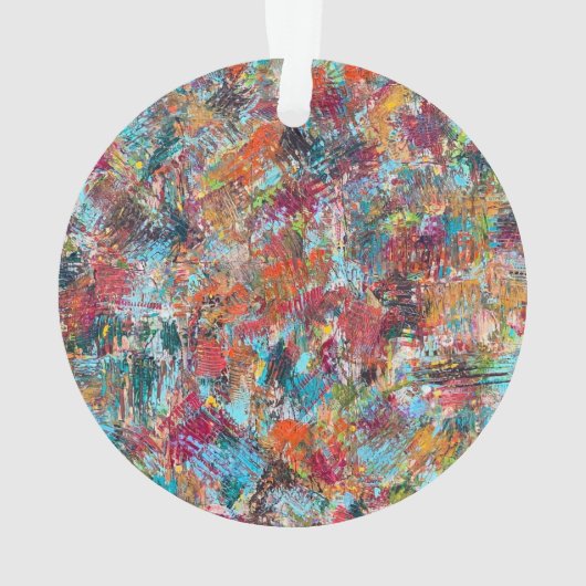 Plum Crazy Acryl Ornament (achterkant)