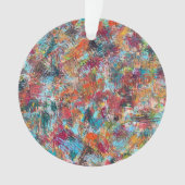 Plum Crazy Acryl Ornament (voorkant)