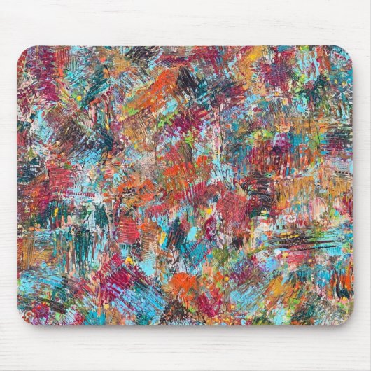 Plum Crazy Mousepad Muismat (Voorkant)