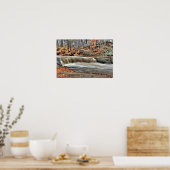 Plum Creek Herfsten, Olmstead Herfsten, Ohio Poster (Keuken)