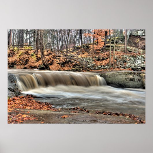 Plum Creek Herfsten, Olmstead Herfsten, Ohio Poster (Voorkant)