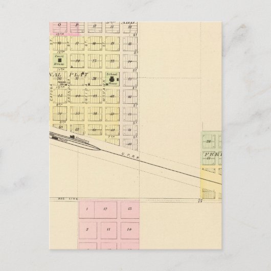 Plum Creek, Nebraska Briefkaart (Voorkant)