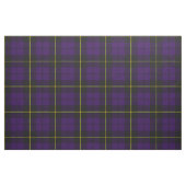 Plum dark paars of black plaid stof (Fat Quarter)
