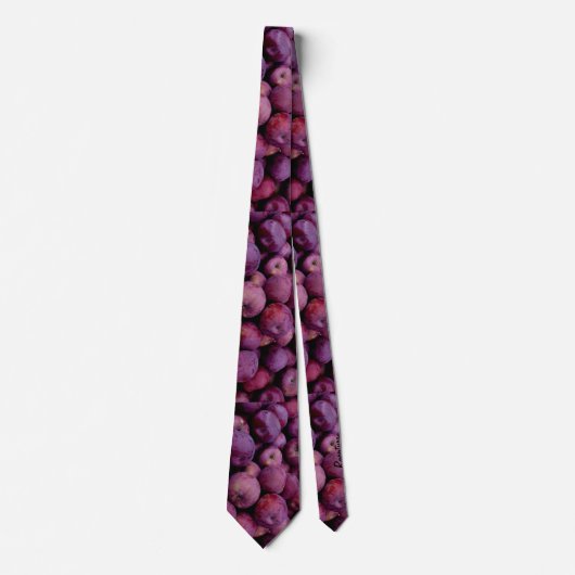 Plum Delicious Necktie Stropdas (Voorkant)