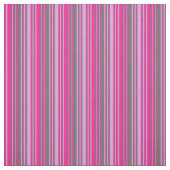 Plum, Dim Grey & Deep Pink Lined/Striped Patroon Stof (Swatch)