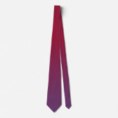 Plum en burgundy ombre stropdas (Voorkant)