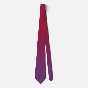Plum en burgundy ombre stropdas