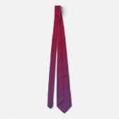 Plum en burgundy ombre stropdas (Achterkant)