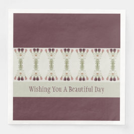 Plum en Grey Green Servet