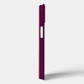 Plum en red snoep strepen Hoesje-Mate iPhone case (Achterkant / Rechts)