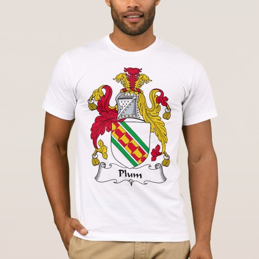 Plum Family Crest T-shirt (Voorkant)