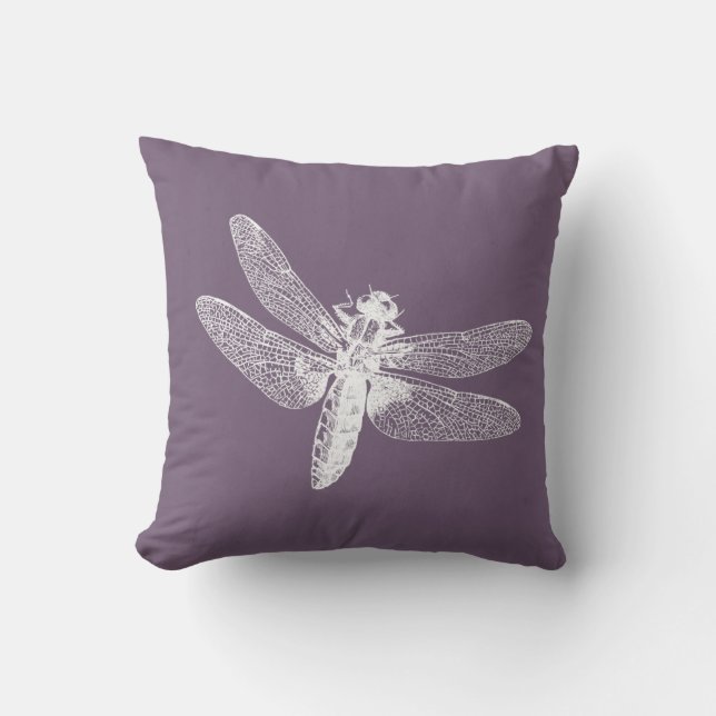 Plum Firefly Pillow Kussen (Voorkant)