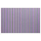 Plum, Forest Green & Dark Orchid Striped Pattern Stof (Fat Quarter)