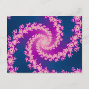 Plum - Fractal Briefkaart