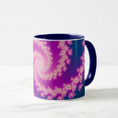 Plum - Fractal Mok (Voorkant rechts)