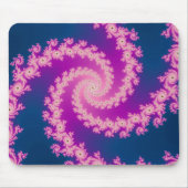 Plum - Fractal Mousepad Muismat (Voorkant)