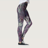 Plum Funky Art Leggings (Rechts)