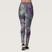 Plum Funky Art Leggings (Achterkant)