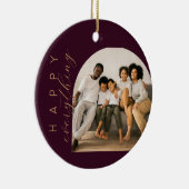 Plum Gelukkig ALLES Keramisch Ornament (Rechts)