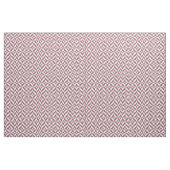 Plum Geometric Deco Cube Pattern Stof (Yard (91,4 cm))