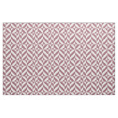 Plum Geometric Deco Cube Pattern Stof (Fat Quarter)
