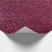 Plum glitter cadeaupapier (Hoek)