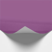 Plum Glossy Wrapping Paper Cadeaupapier (Hoek)