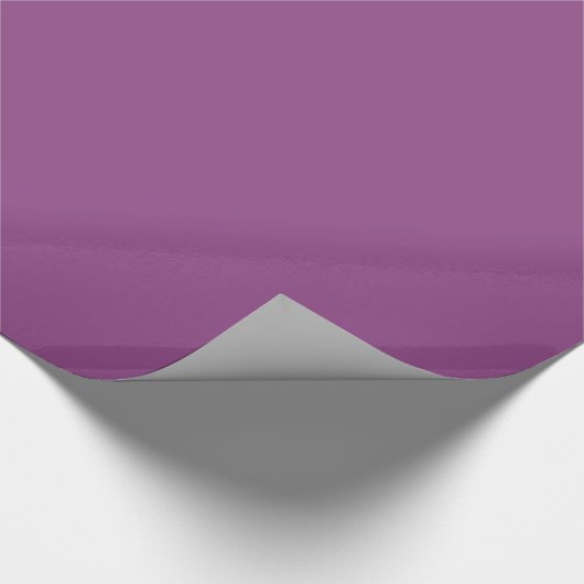 Plum Glossy Wrapping Paper Cadeaupapier (Hoek)
