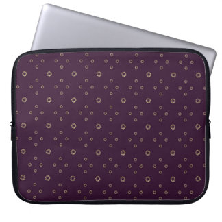 Plum | Golden Zinnia Sun Laptop Sleeve