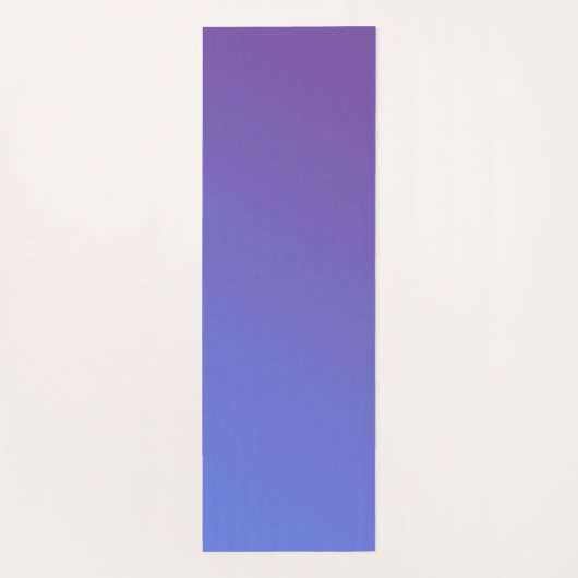 Plum gradient Kleur Yoga Mat (Achterkant)