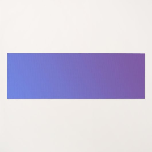 Plum gradient Kleur Yoga Mat (Voorkant (horizontaal))