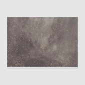 Plum gray galaxy of stars parchment tissuepapier (Voorkant)