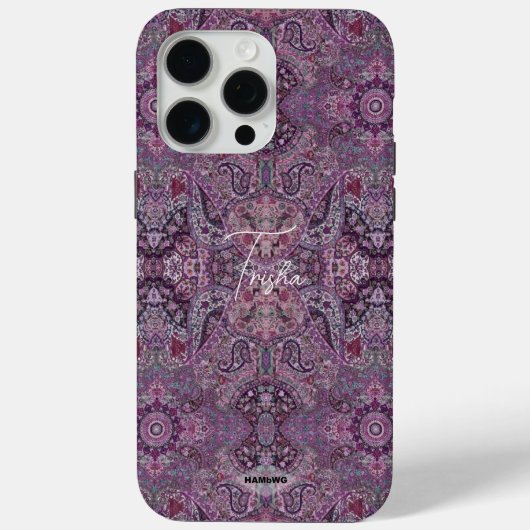 Plum Gypsy Design Mobiele Telefoon Case (Achterkant)