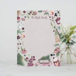 Plum Happy kerstbrief Briefhoofd