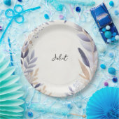 Plum Herfst Zomer Lavendel Sage Vrijgezellenfeest Papieren Bordje (Feest)