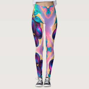Plum-illustratie Leggings