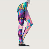 Plum-illustratie Leggings (Rechts)