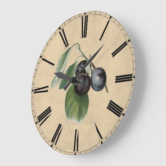  plum Illustration Grote Klok (Hoek)