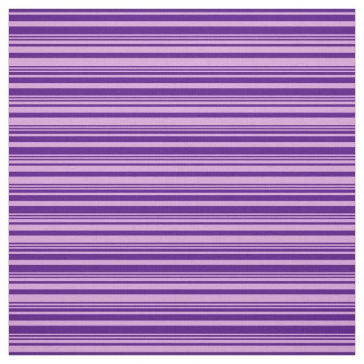 Plum & Indigo Lined Pattern Stof (Swatch)