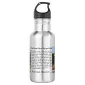 Plum Island Achterkant Lichte waterfles (Voorkant)