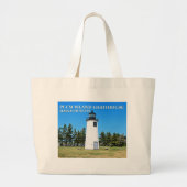 Plum Island Lighthouse, Massachusetts Canvas tas (Voorkant)